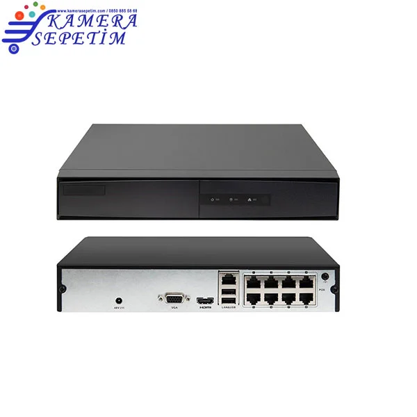 Hikvision DS-7108NI-Q1/8P 8 Kanal Poe' li NVR Kayıt Cihazı 3 hikvision-ds-7108ni-q1-8p-8-kanal-poe-li-nvr-kayit-cihazi